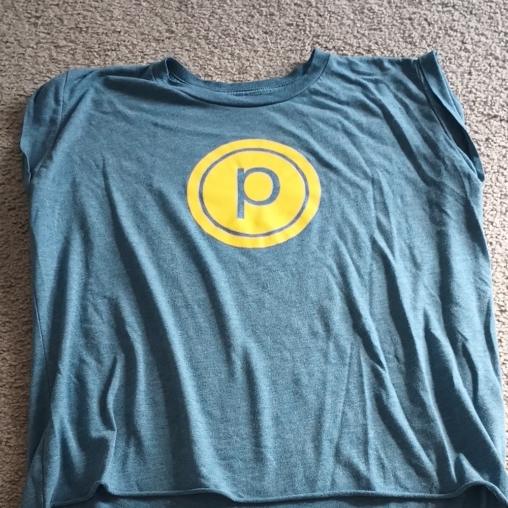 Med-Blue Circle P Pure Barre Top